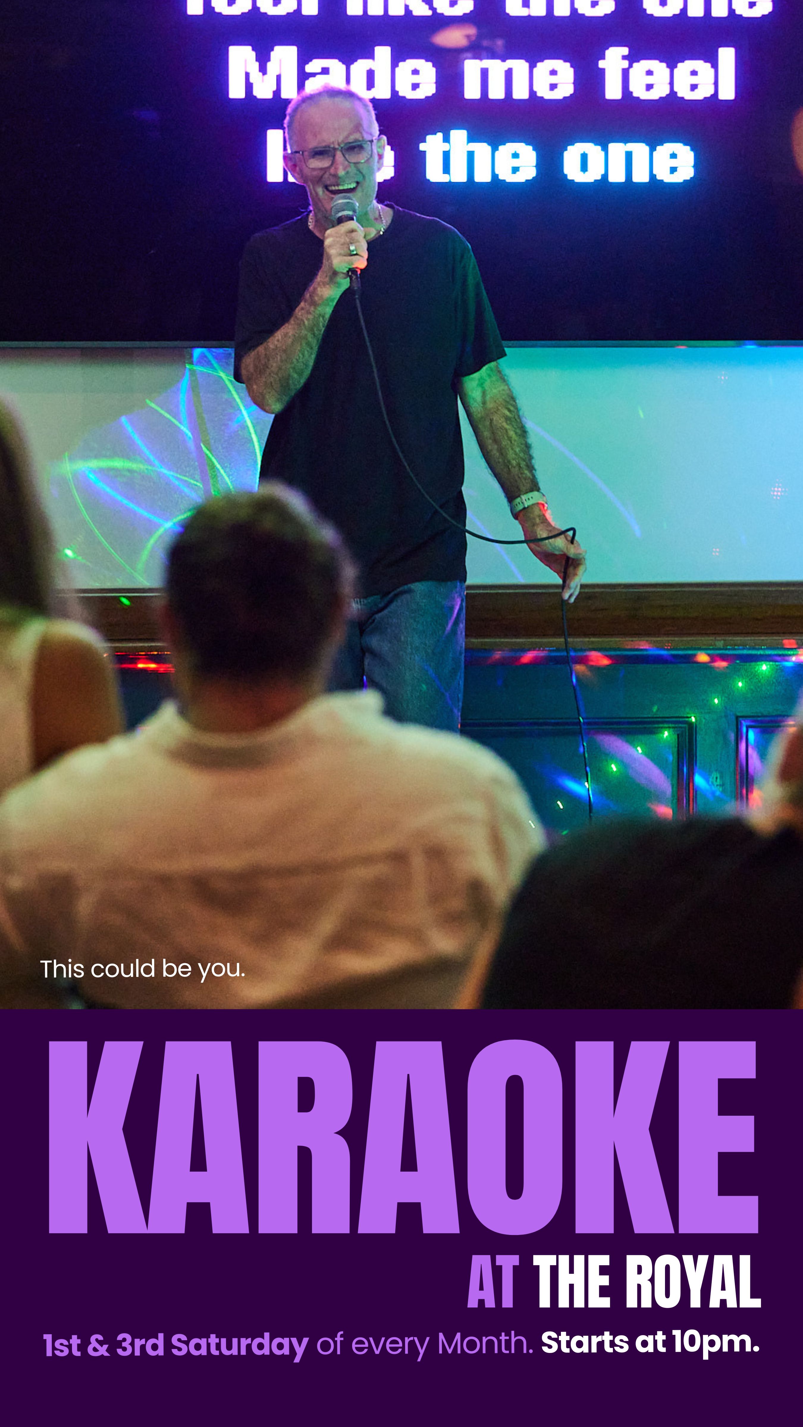Karaoke Nights The Royal